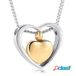 yinplsmemory cremation ceneri gioielli doppio cuore urna