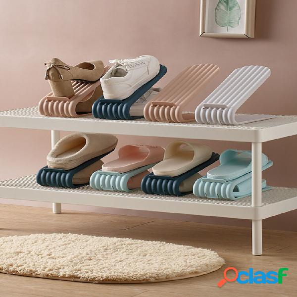 1 pz Fashion Storage Scarpa Gancio Resistente Scarpa