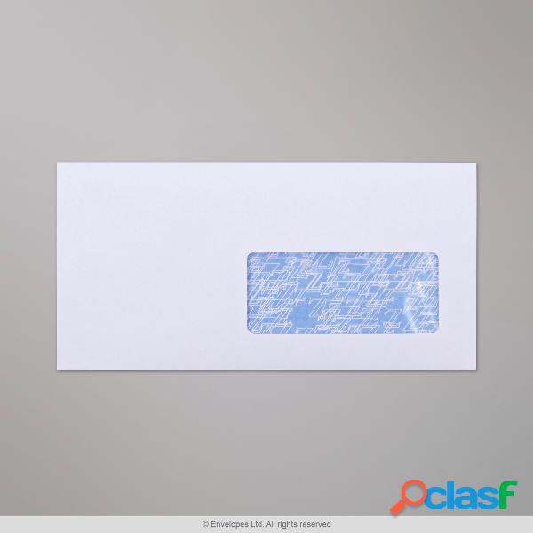 110x220 mm (DL) Busta bianca con finestra