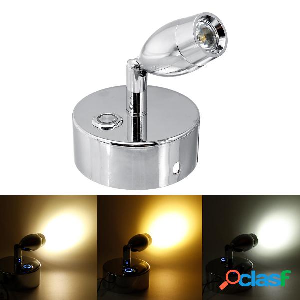 12V Dimming LED Luce spot lettura camper camper roulotte