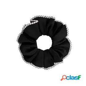 1pc Womens Girls Scrunchie Hair Ties For Classic Fabric