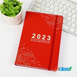 2023 Planner in pelle Quotidiano Lista di cose da fare