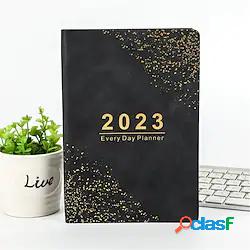 2023 Planner in pelle Quotidiano Pianificatore A5 5.8×8.3