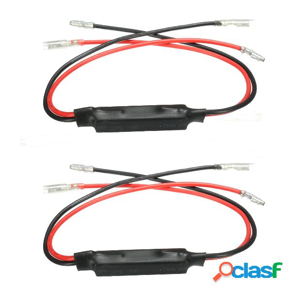 2Pz 12V 10W Indicatore Lampeggiatore Resistore di Carico LED
