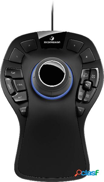 3Dconnexion SpaceMouse Pro USB Mouse 3D USB Nero 15 Tasti