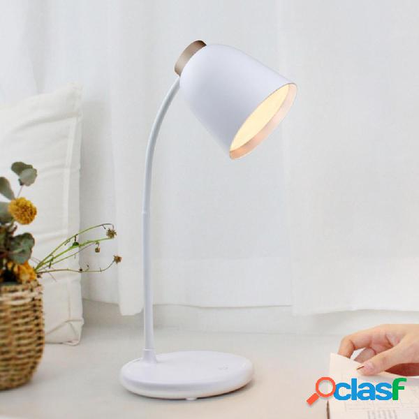 4W Flessibile LED Touch Dimming Tavolo da lettura lampada