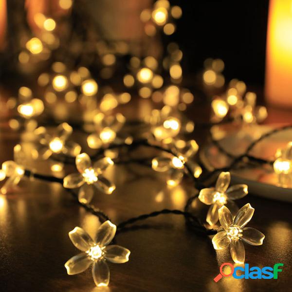 5 / 6.5 / 7 / 12M LED solare String Christmas Blossom Lights