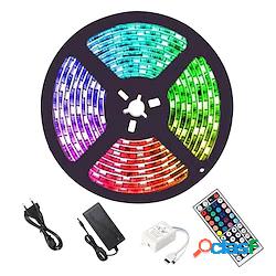 5m 16.4ft luci di striscia led rgb tv retroilluminazione