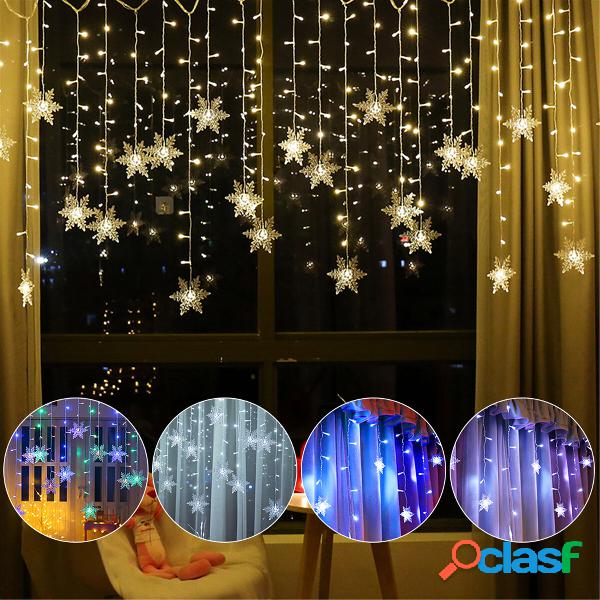 96 LED Luci della finestra della tenda della stringa del