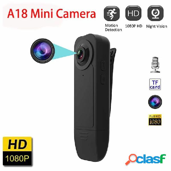 A18 Mini HD fotografica 1080P Pen Pocket Body Cop Cam Micro