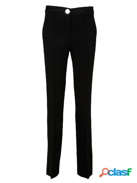 ALEXANDER WANG PANTALONI DONNA 1W274770X2044 VISCOSA NERO