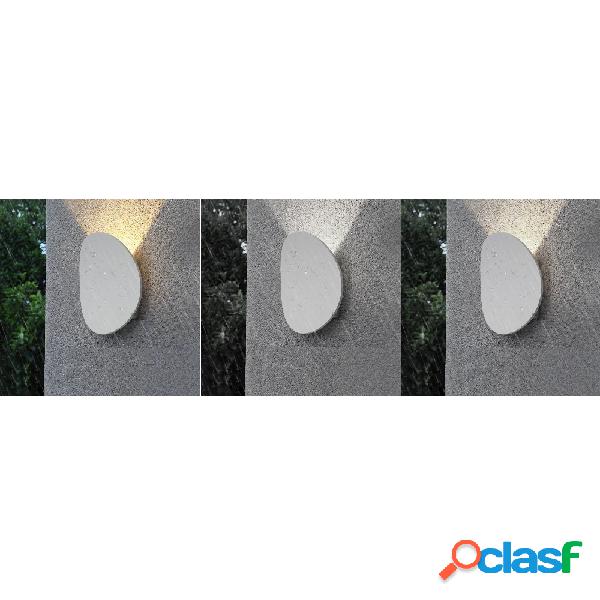 APPLIQUE ESTERNO INTERNO LED COB A PARETE IP65 LUCE CALDA
