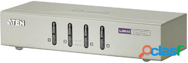 ATEN CS74U-AT 4 Porte Switch KVM VGA USB 2048 x 1152 Pixel