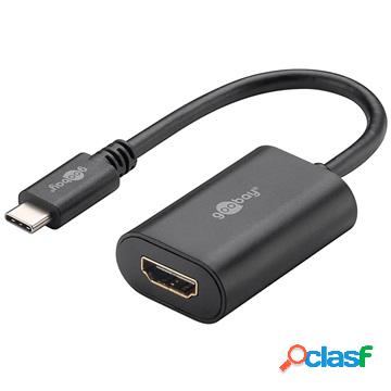 Adattatore Goobay Dual Screen USB-C/HDMI - 4K UHD - Nero