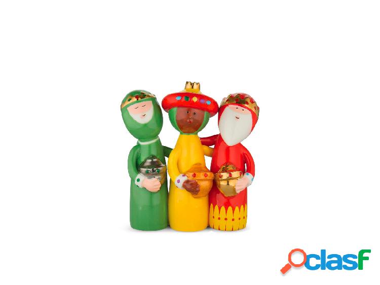 Alessi Uno, Due, Tre, Re Magi Decorazione Natalizia