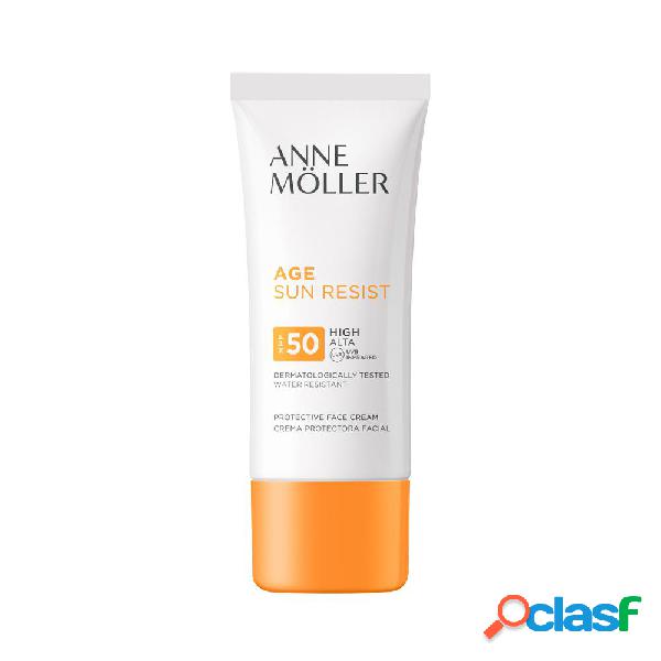 Anne moller age sun resist protective face cream spf50 50ml