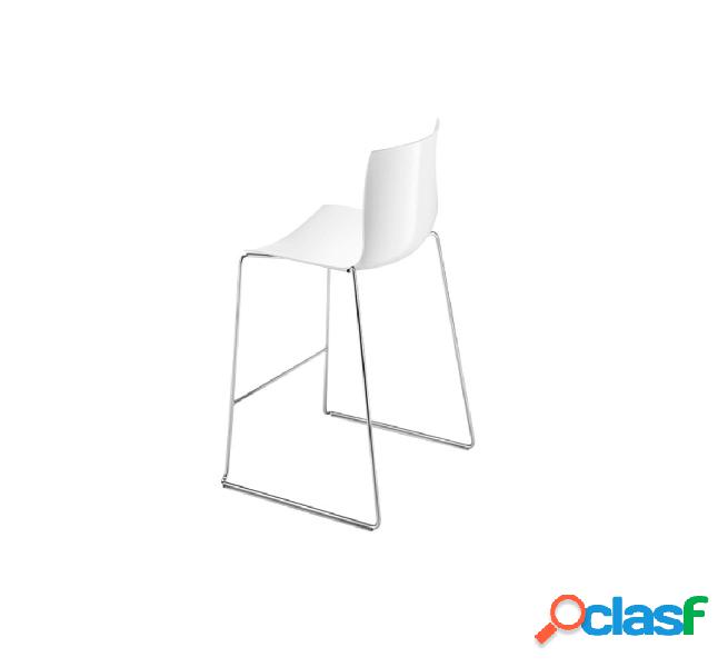 Arper Catifa 46 Sgabello Polipropilene 0471 Bianco