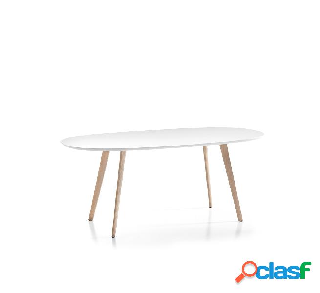 Arper Gher Tavolo Ovale Ø 135 cm piano MDF