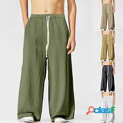 Bambino Da ragazzo Pantaloni Verde Bianco Cammello Tinta