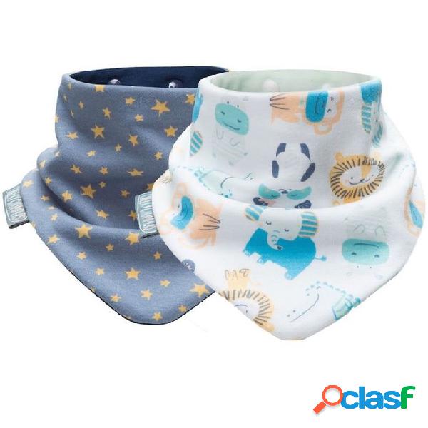 Bandana coppia di Neckerbib Cheecky Chompers Stars e Cheeky