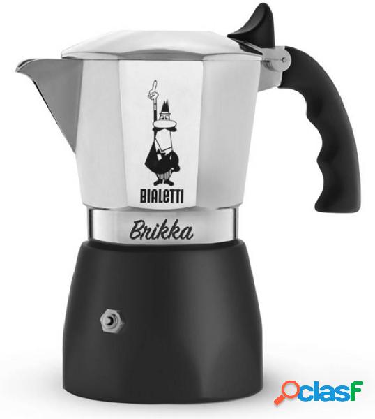 Bialetti Brikka 4 Cup Macchina per caffè espresso Nero,