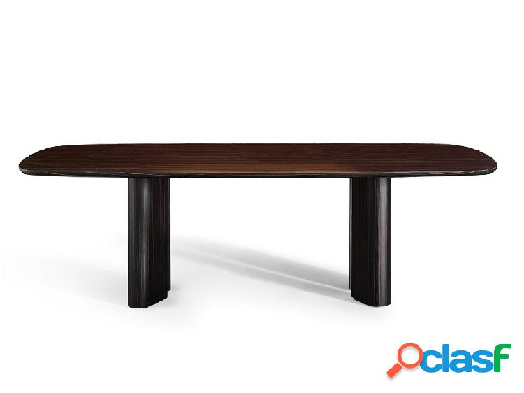 Bonaldo Geometric Table Wood Tavolo - Ebano