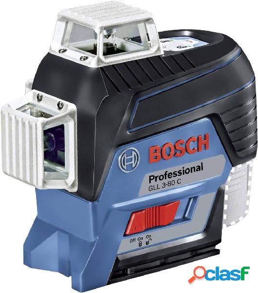 Bosch Professional GLL 3-80 C Laser a linee Raggio di azione