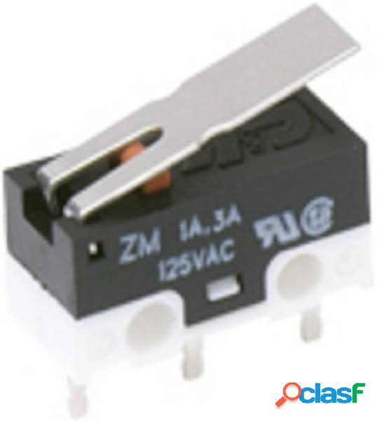 C & K Switches Microinterruttore 125 V 3 A 1 x On/(On)/On 1