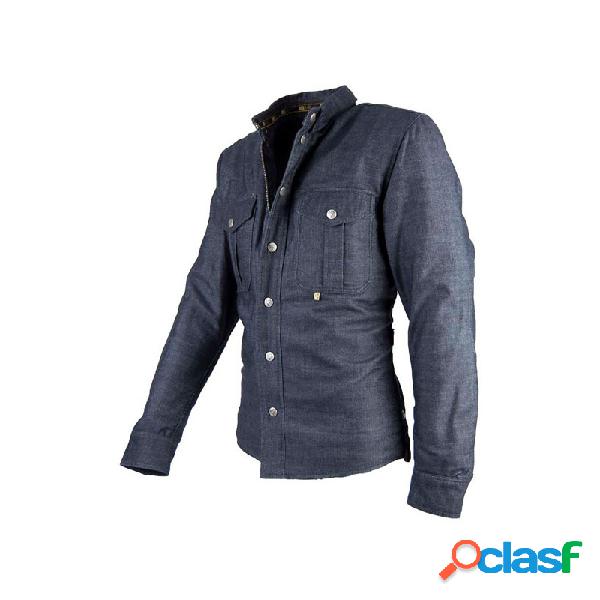 Camicia moto By City Suv jeans blu