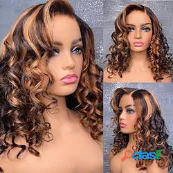 Capelli umani di Remy 13x4 Pizzo Frontale Parrucca Parte