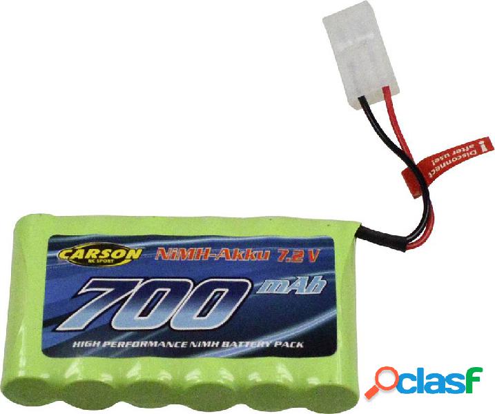 Carson Modellsport Batteria ricaricabile NiMh 7.2 V 700 mAh