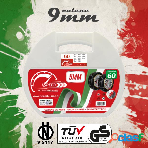 Catene da neve omologate SPEED 9mm 060