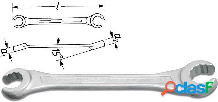 Chiave poligonale aperta doppia 12 - 14 mm N/A Hazet 612