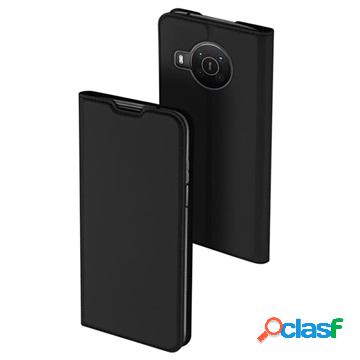 Custodia Flip Dux Ducis Skin Pro per Nokia X10/X20 - Nera