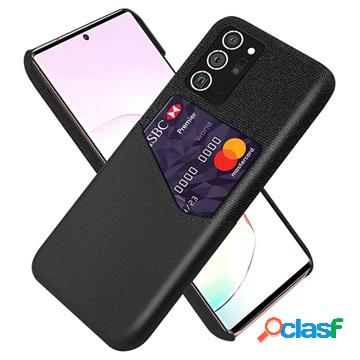 Custodia KSQ per Samsung Galaxy Note20 con tasca per schede