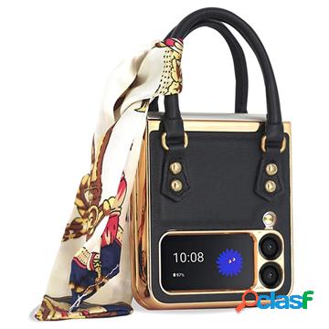 Custodia Trendy Handbag Serie per Samsung Galaxy Z Flip4 -
