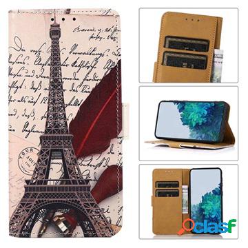 Custodia a Portafoglio per Asus Zenfone 8 Serie Glam - Torre