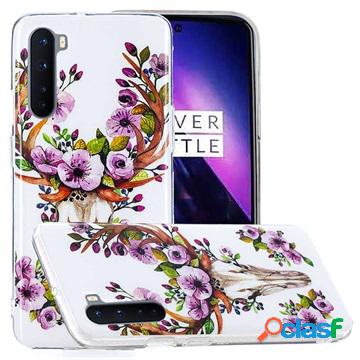 Custodia in TPU OnePlus Nord Glow in the Dark - Cervi /