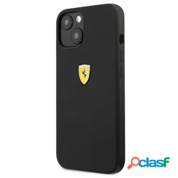 Custodia in silicone per iPhone 13 Scuderia Ferrari On Track