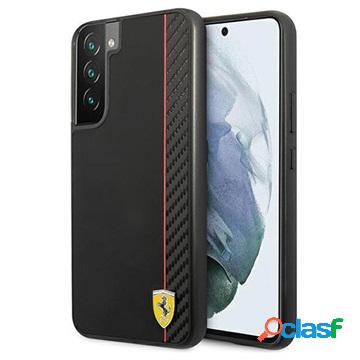 Custodia per Samsung Galaxy S22 5G Ferrari On Track Carbon