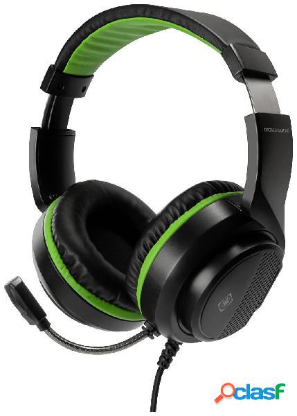 DELTACO GAMING GAM-128 Gaming Cuffie On Ear via cavo Stereo