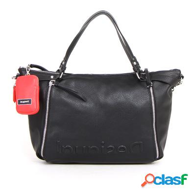 DESIGUAL Half logo libia a spalla - nero