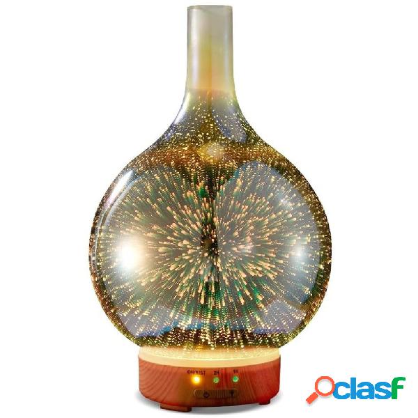 DIFFUSORE OLI VETRO CROMOTERAPIA AROMATERAPIA UMIDIFICATORE