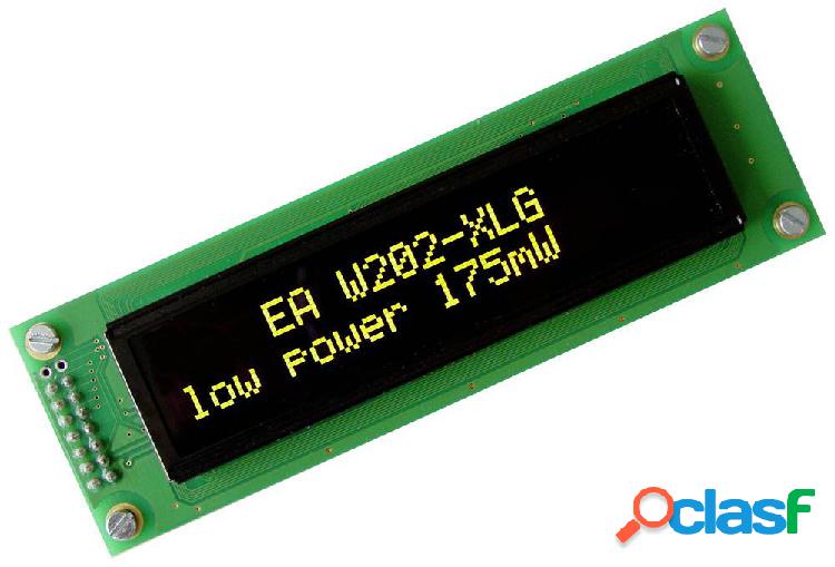 DISPLAY VISIONS Display OLED Giallo-Verde 5.55 mm 3.3 V, 5 V