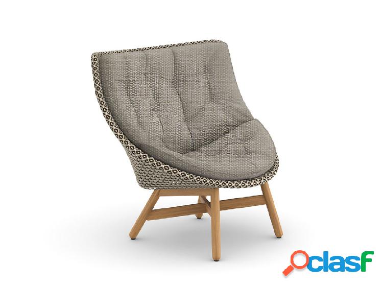 Dedon Mbrace Poltrona Wing - 115 Pepper / Cuscino Seduta 661