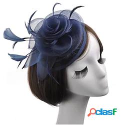 Di tendenza Lega fascinators con Floreale 1 PC Festa /