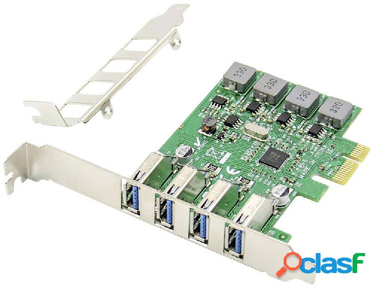 Digitus DS-30226 4 Porte Scheda PCI-Express USB, USB 1.1,