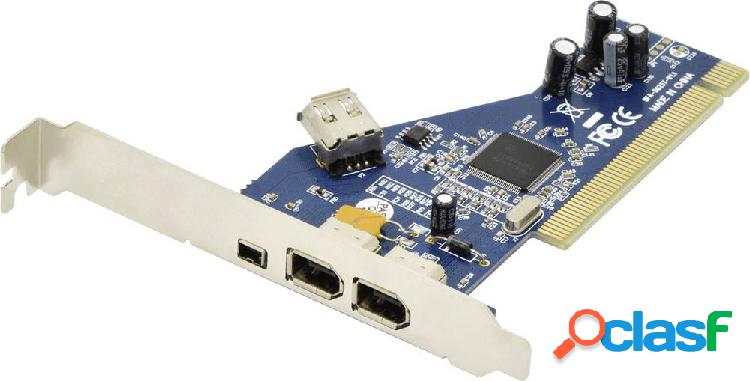 Digitus DS-33203-2 3+1 Porte Scheda controller FireWire 400
