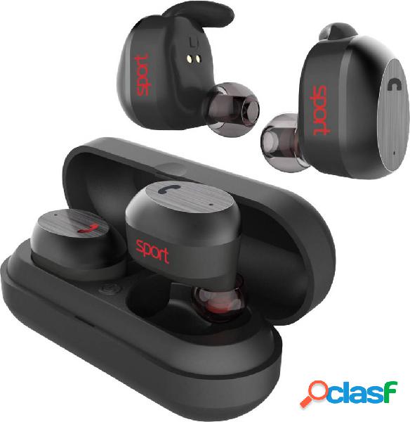 Elari NanoPods Sports Sport Cuffie auricolari Bluetooth Nero