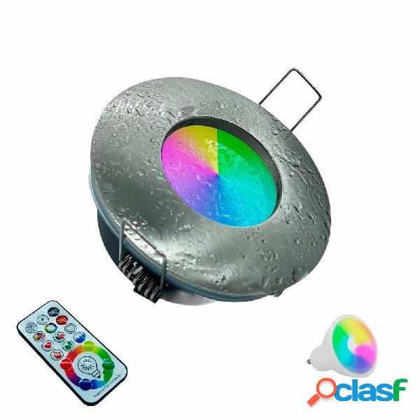 FARETTO A LED DA INCASSO PER BAGNO BOX DOCCIA LAMPADA RGBW